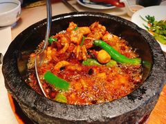 石锅杭椒牛蛙-桂满陇-西湖船宴(西单大悦城店)