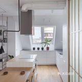 今日分享[礼花]入户衣柜清新自然，障子门隔断，卫生间超有质感！