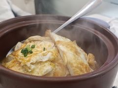 煎豆腐焖荷包蛋-湘桂人酒楼(西便门店)