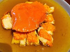 鸡油花雕蒸三门蟹-杭州西子湖四季酒店·金沙厅