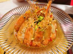 芥末捞汁罗氏虾-肥肥虾庄·金牌油焖大虾(汉口城市广场店)