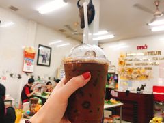 Iced&nbsp;coffee&nbsp;with&nbsp;milk-Pho Hoa Pasteur