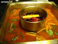 番茄+麻辣锅底-王家渡火锅店(棕榈泉店)