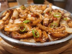 青岛特色烤鱿鱼-船歌·鱼水饺青岛菜(黄岛珠江路店)