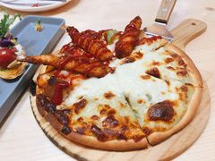 虾兵榴莲双拼-吃饼人西餐(南开店)