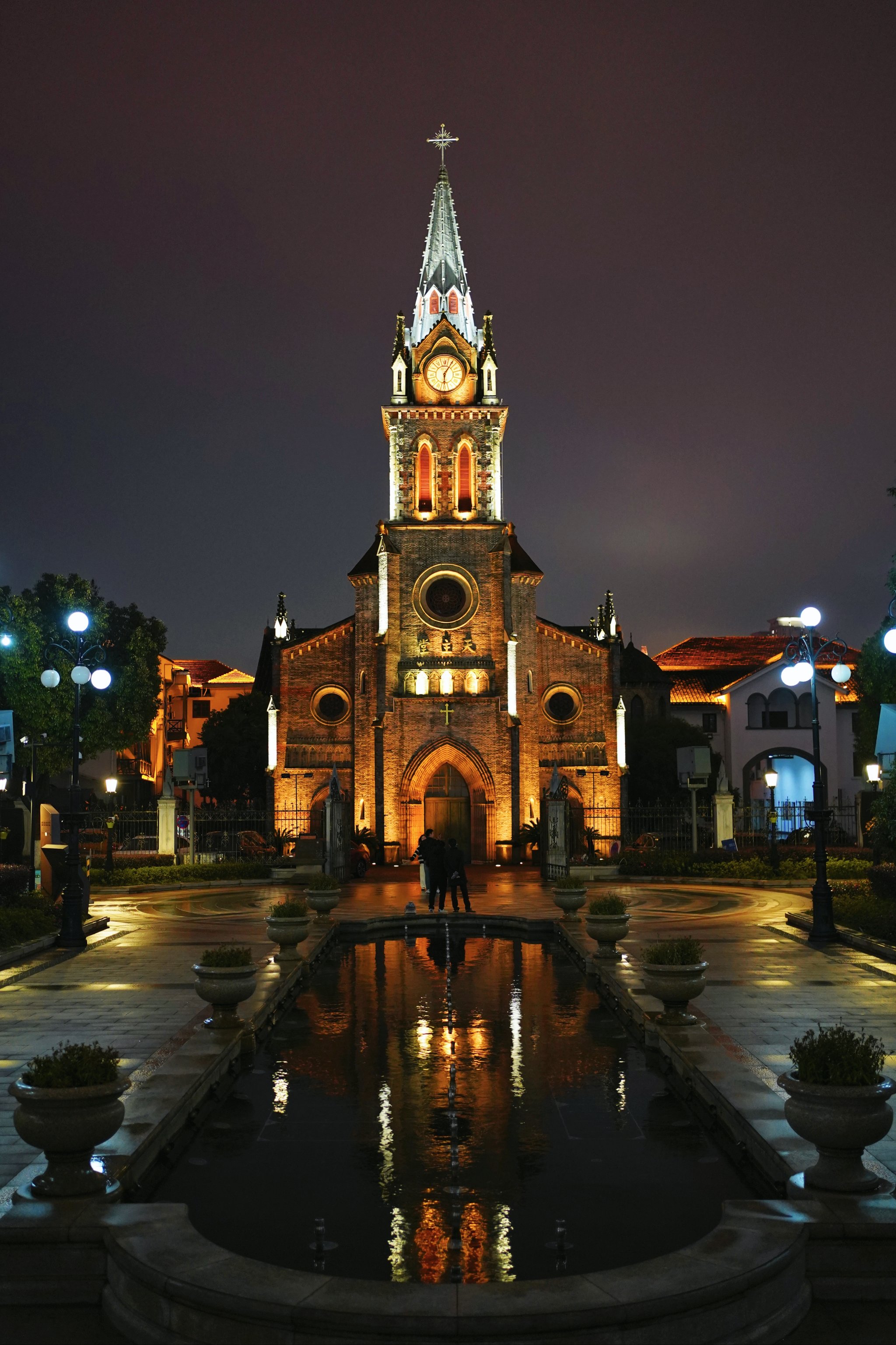 宁波夜景 外滩风景图片