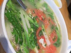 蔬菜煎蛋汤-赤宴·川菜(玉林店)