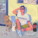 大面积冷色调，柔和的阴影与悲伤🌟