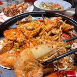 妈耶，吃到超大的奶油罗氏虾[笑哭]