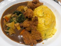 炸鸡块咖喱蛋包饭-池奈·咖喱蛋包饭(熙地港店)