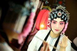 -胭脂猫京剧摄影