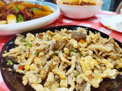 椒盐蘑菇-西域阿里马新疆菜·清真(桂花路店)