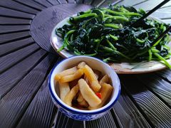 蒜蓉炒番薯叶-标记烧鹅(美林湖店)