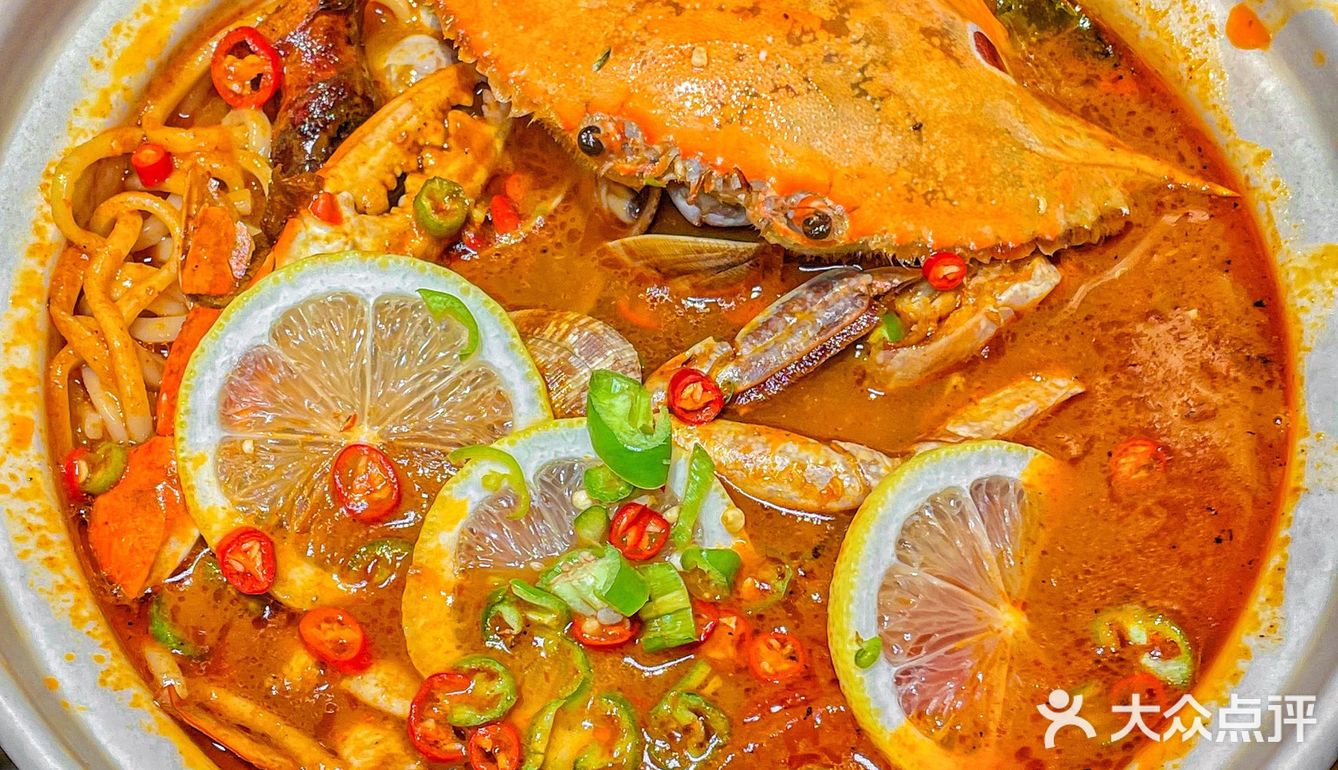 成都人均💰70r的平价海鲜🦀️拌面超绝