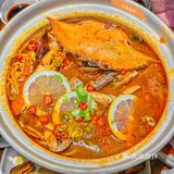 成都人均💰70r的平价海鲜🦀️拌面超绝