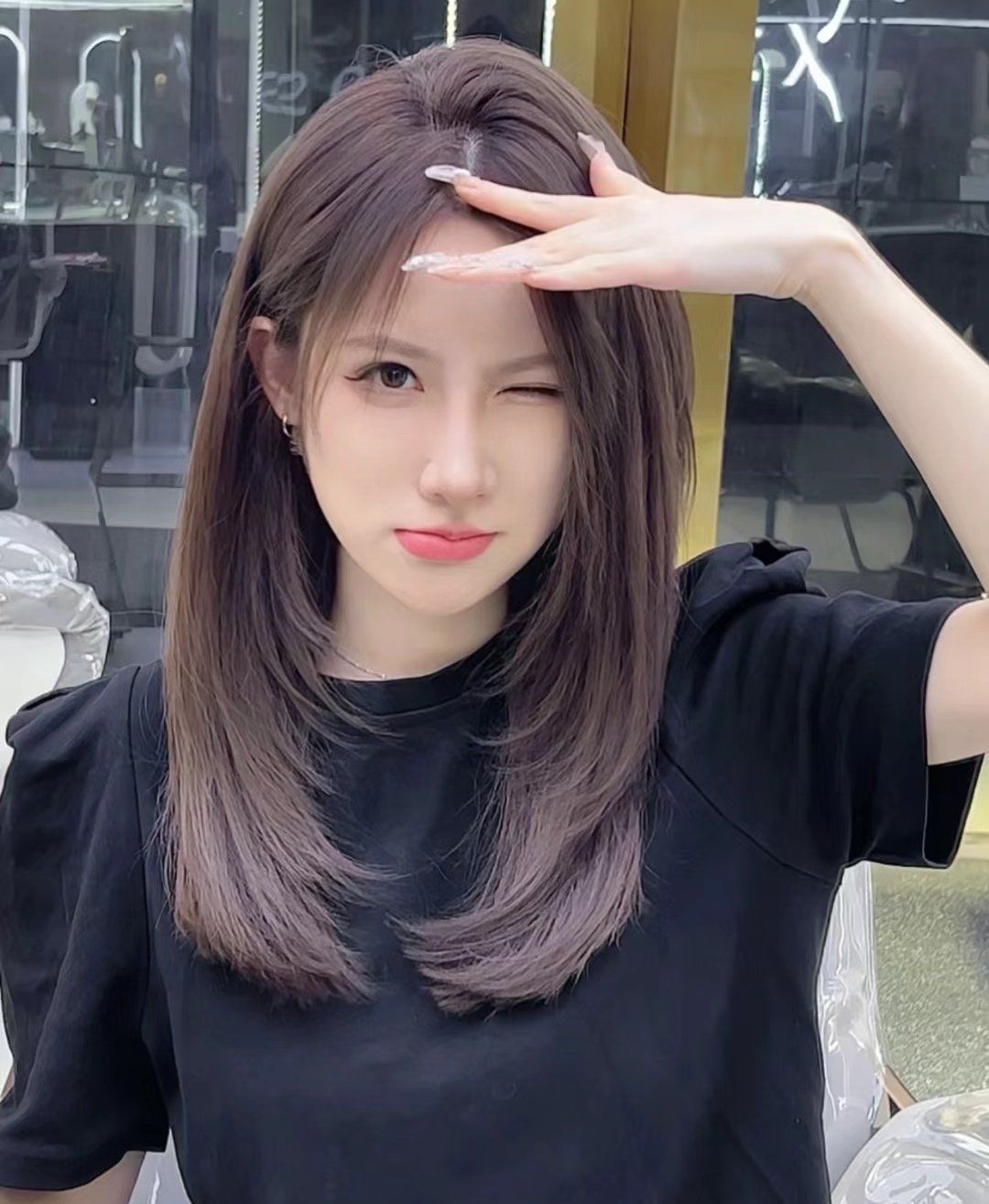 简单又好看的发型 #高级感染发