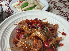 牙签猪颈肉-老三样·旧食新味(万寿宫店)