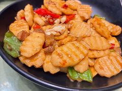 口味山药-刘胖子家常菜·蹄花焖藕(江汉路总店)