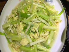 韭黄炒蛋-海宁煲农家菜(惠南镇店)