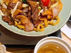 酱汁猪肝干拌面-陳八两面家(滨江天街店)