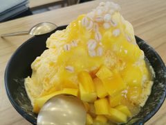 芒果冰-鞠婆婆•绵绵冰•凉糕•手工冰粉(苏稽一店)