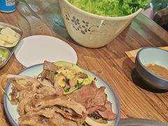-明洞阿姨·韩式酱蟹烤肉·创意料理(三元桥店)