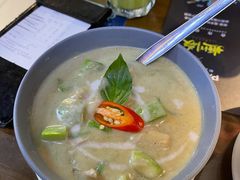 中部绿咖喱鸡肉-帕蓝·暹罗料理(曲阳店)
