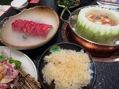 -得意咚瓜·顺德鱼生·冬瓜盅火锅