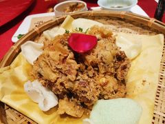 虾片香酥鸡-山西会馆·晋菜·晋商宴·牌匾博物馆(胜利东街店)