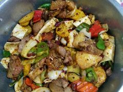 -炕锅羊肉土火锅面片大王