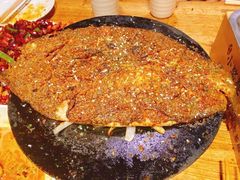 招牌铁板烤鱼-福苗小骆驼烧烤(太奥广场店)