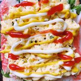 5/14  Thursday ｜ 蟹柳滑蛋三明治