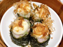 芥辣紫菜章鱼烧卖-十二粤味·顺德菜·烧鹅点心(五四广场店)