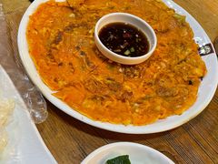 泡菜饼-喇喇排骨火锅·传统韩式脊骨汤(望京西园总店)