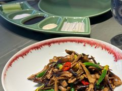 鸡枞菌拌黄瓜花-晟永興烤鸭店(五道口店)
