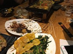 -路边摊小炉子烧烤