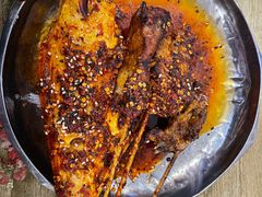 烤巴掌耗儿鱼-袁师傅烤肉(弹子石店)