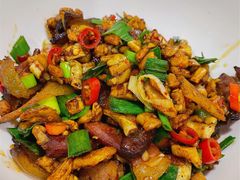 萝卜干炒腊肉-建辉湖南土菜馆(南大街店)