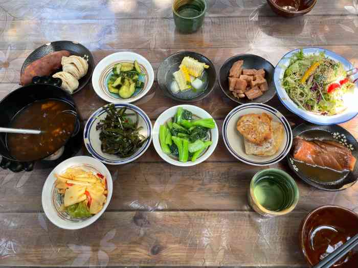 大自然素食-"昨天和闺蜜去仙湖的弘法寺为孩子中考祈福.