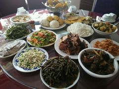 -北京龙庆四季香农家饭庄·灶台鱼·碳烤虹鳟鱼(龙庆峡店)