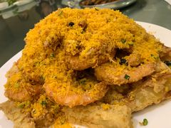 薯香椒盐虾-新洪记·丽久饭店(铁西店)