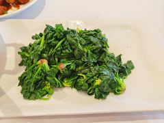 清炒崇明矮脚菠菜-道道鲜·崇明私房菜(五角场店)
