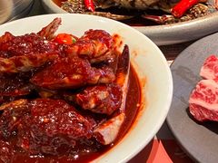 -草家酱蟹炭火烤肉店(珲春南路一店)