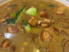 猪肉炖粉条-东北哈尔滨酱骨头馆房掌柜铁锅炖