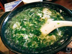 荠菜小馄饨银鱼羹-建国328 本帮小馆·面馆