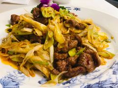 京葱爆羊柳-清真马祥兴菜馆(云南北路店)