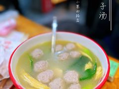 生汆丸子汤-子午路张记肉夹馍(小寨西路店)