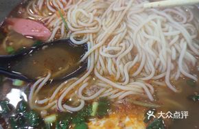 Bone Broth Meat Sauce Rice Noodles