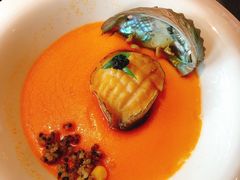 黑鱼子虾汤蛋羹蒸鲜鲍-蟹榭·本帮江浙菜·蟹宴(五角场合生汇商场店)