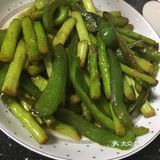 家庭菜之菜椒炒芦笋，颜色好看又好吃